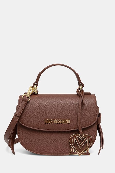 AW26-TODY6J-88X_F1 love moschino kahverengi crossbody