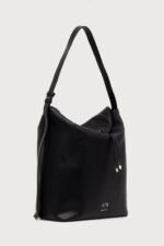armani exchange siyah hobo