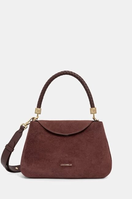 coccinelle bordo süet kadın