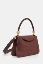 coccinelle bordo süet kadın
