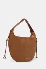 coccinelle kahverengi hobo çanta