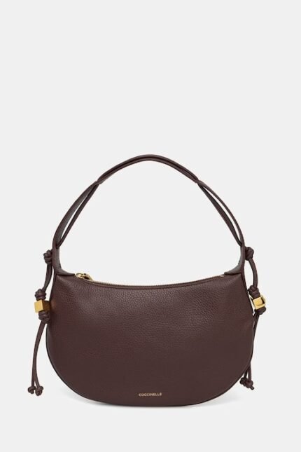 coccinelle kırmızı deri hobo