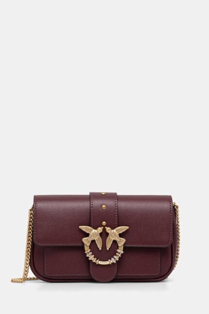 pinko kadın deri crossbody