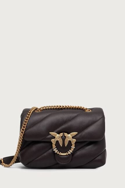 pinko deri kadın crossbody