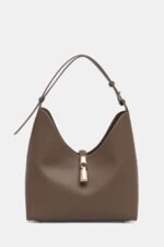 furla kahverengi deri hobo