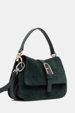 furla yeşil deri el