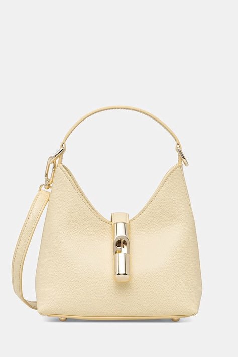 AW26-TODZBA-10X_F1 furla sarı deri hobo