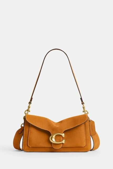 coach suede tabby shoulder