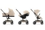Cybex Gold Eezy S Twist +2 3'ü 1 Arada Bebek Arabası Seti - Badem Beji / Taupe Şase  - Görsel 5