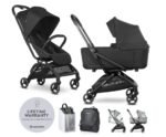 Easywalker Rockey S Kabin Boy Bebek Arabası - Pure Black (Saf Siyah / Siyah Şase)