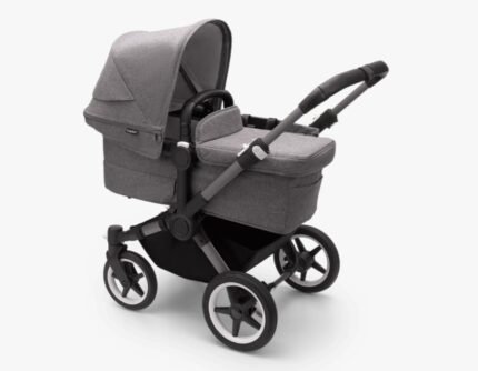 Bugaboo Donkey 5 Mono Bebek Arabası - Graphite / Grey Melange (Tek Kişiden Çifte Dönüşebilen Akıllı Tasarım)