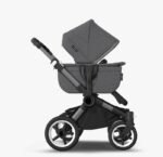 Bugaboo Donkey 5 Mono Bebek Arabası - Graphite / Grey Melange (Tek Kişiden Çifte Dönüşebilen Akıllı Tasarım) - Görsel 4