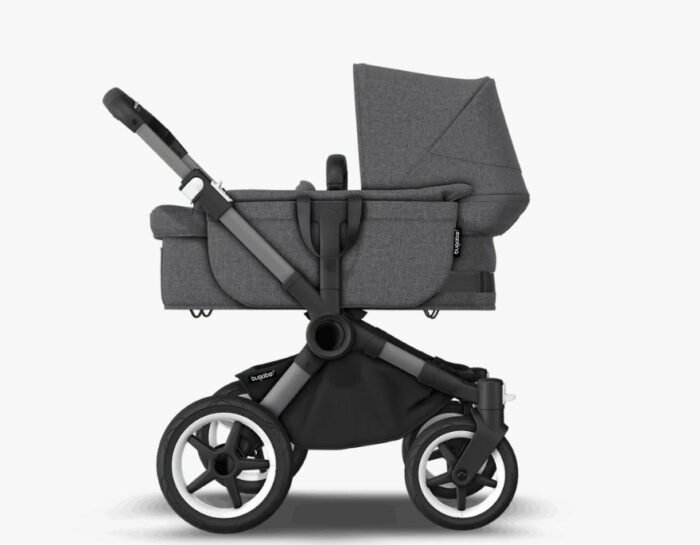 Bugaboo Donkey 5 Mono Bebek Arabası - Graphite / Grey Melange (Tek Kişiden Çifte Dönüşebilen Akıllı Tasarım) - Görsel 2