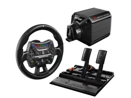  Asetek SimSports Initium Racing Seti (Direksiyon, Pedal ve Taban) PC Siyah