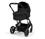 Cybex Balios S Lux 3ü 1 Arada Bebek Arabası ve Travel Sistem (Portbebe + Cloud G Oto Koltuğu) - Moon Black - Görsel 6