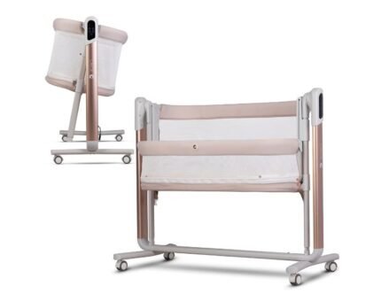 Cavoe Coq 4ü 1 Arada Elektrikli Salıncak, Beşik, Oyun Parkı ve Anne Yanı Yatağı - Cashmere (Kaşmir)