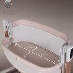 Cavoe Coq 4ü 1 Arada Elektrikli Salıncak, Beşik, Oyun Parkı ve Anne Yanı Yatağı - Cashmere (Kaşmir) - Görsel 2