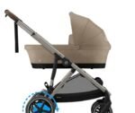 Cybex e-Gazelle S Akıllı Elektrikli Bebek Arabası - Eğim Destekli ve Sallama Fonksiyonlu-Almond Bej - Görsel 3