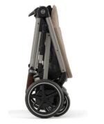 Cybex e-Gazelle S Akıllı Elektrikli Bebek Arabası - Eğim Destekli ve Sallama Fonksiyonlu-Almond Bej - Görsel 2