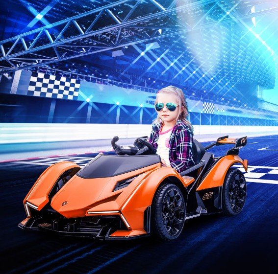Lamborghini Lisanslı Akülü Çocuk 2