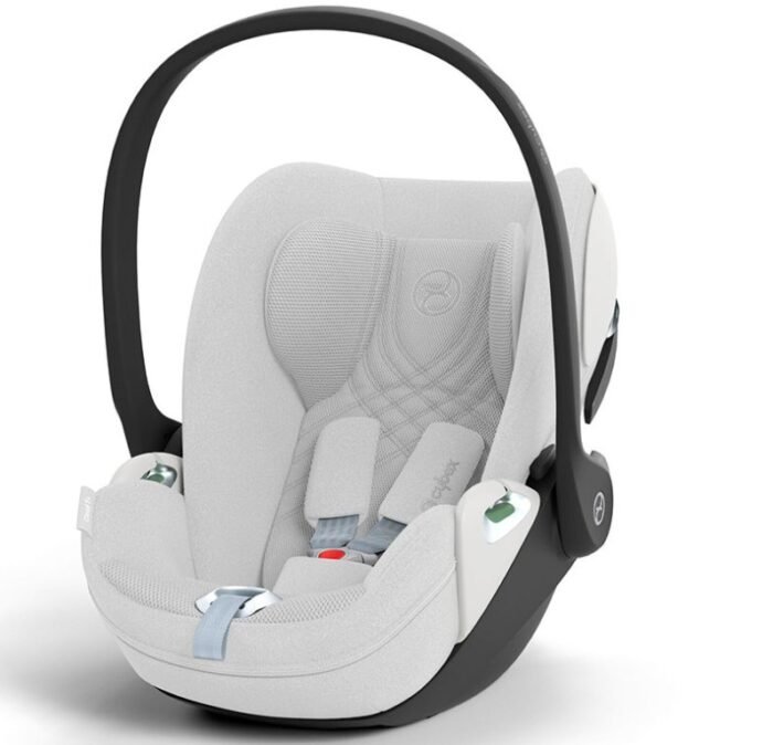 Cybex Cloud T i-Size Plus Bebek Oto Koltuğu - Platinum White Plus (45 – 87 cm) - Görsel 5