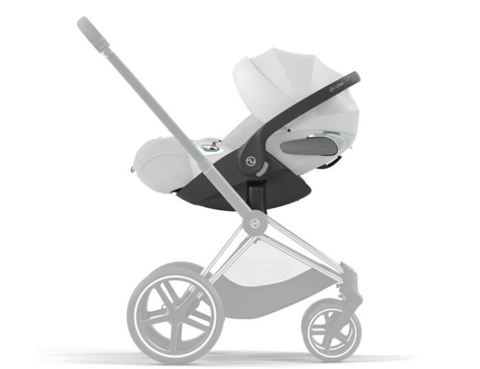 Cybex Cloud T i-Size Plus Bebek Oto Koltuğu - Platinum White Plus (45 – 87 cm) - Görsel 2