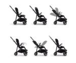Bugaboo Bee 6 Mineral Set - Siyah / Taupe (2'si 1 Arada Bebek Arabası ve Portbebe) - Görsel 3