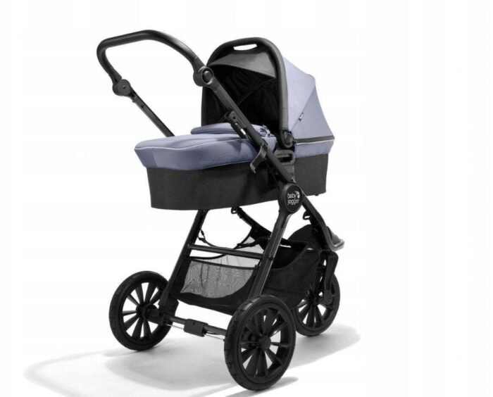 Baby Jogger City Elite 2 COMMUTER 2'si 1 Arada Tüm Arazi Bebek Arabası ve Portbebe Seti - Koyu Gri (Dark Gray) - Görsel 3