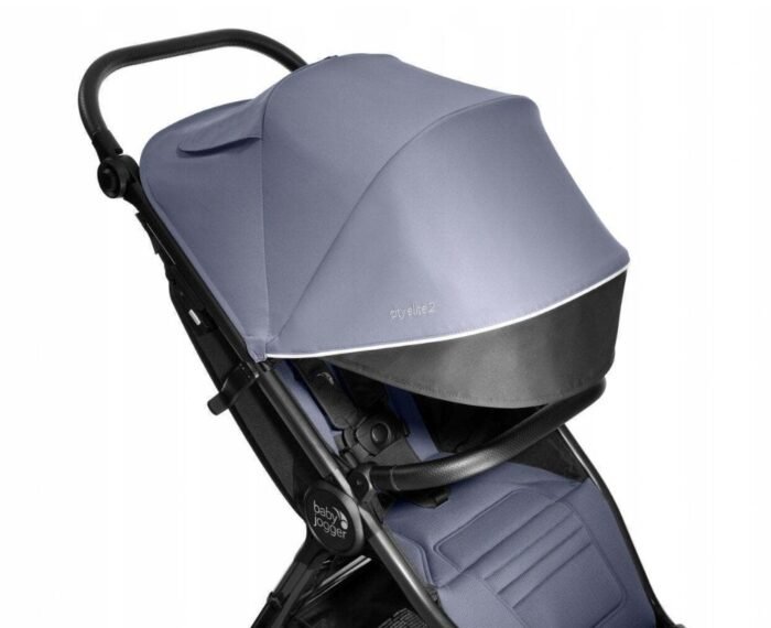 Baby Jogger City Elite 2 COMMUTER 2'si 1 Arada Tüm Arazi Bebek Arabası ve Portbebe Seti - Koyu Gri (Dark Gray) - Görsel 2