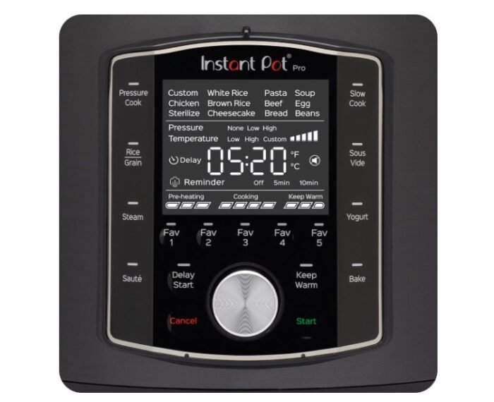 Instant Pot Pro 8Qt (7.6 Litre) 10 Fonksiyonlu Çok Amaçlı Akıllı Pişirici / Multicooker - Görsel 3