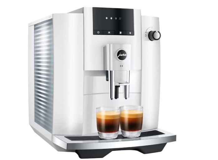 Jura E4 Tam Otomatik Espresso ve Kahve Makinesi - Beyaz / Piano White - Görsel 4