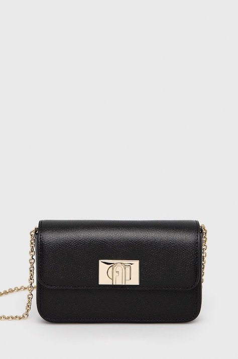 SS22-TOD24H_99X_F1 furla siyah deri çanta