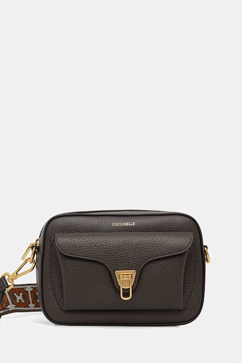 SS23-TOD0G8-87X_F1 coccinelle yeşil deri crossbody