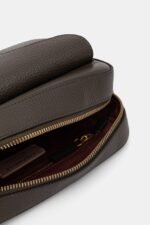 coccinelle yeşil deri crossbody