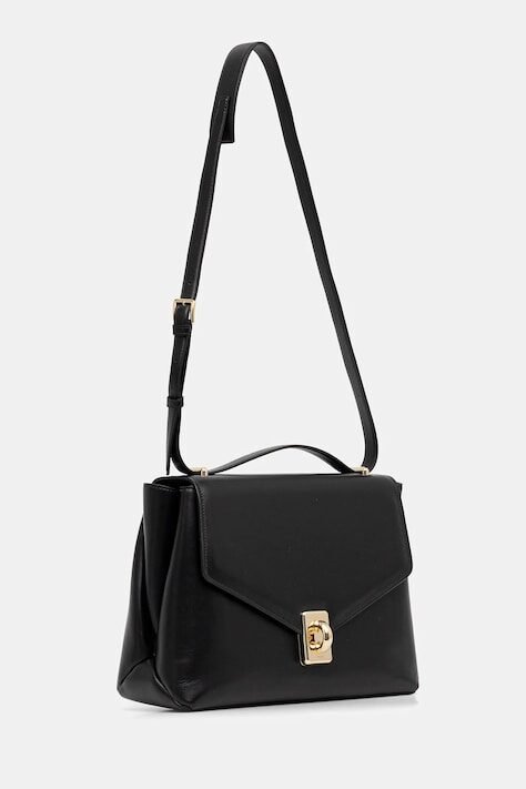 Furla Siyah Deri Çanta