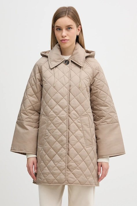 SS26-KUD09B-81X_F1-1 Barbour Cara Yeşil Geçiş Modeli - Görsel 1