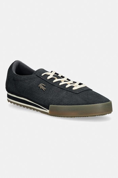 lacoste aura leather sneakers