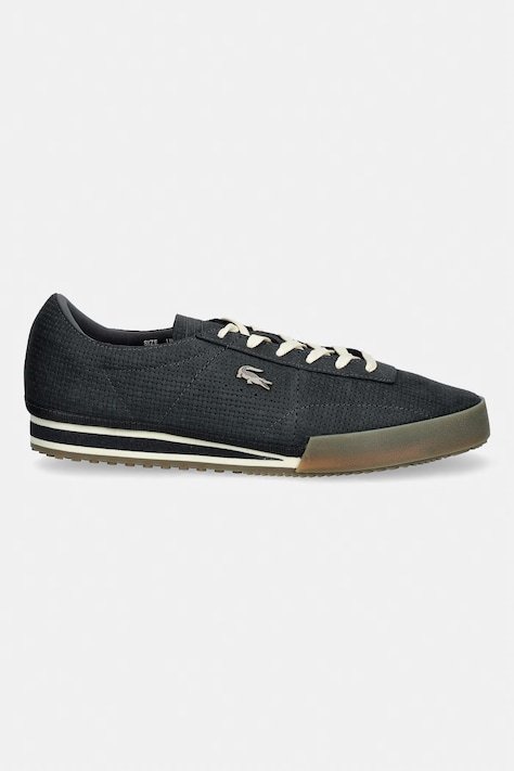 lacoste aura leather sneakers