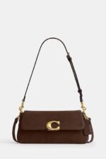 coach suede jet shoulder
