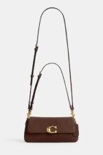 coach suede jet shoulder