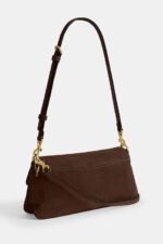 coach suede jet shoulder