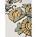 0 Pamuk Indian Dream Nakışlı Kırlent Kılıfı (43x43 Cm) Çok Renkli - Görsel 2