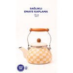Emaylab Beige Emaye Kettle 3