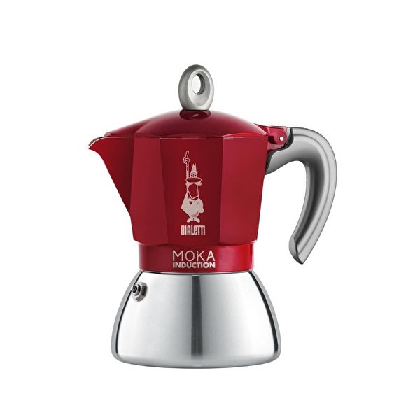 BIALETTI İndüksiyon Mokapot Kırmızı