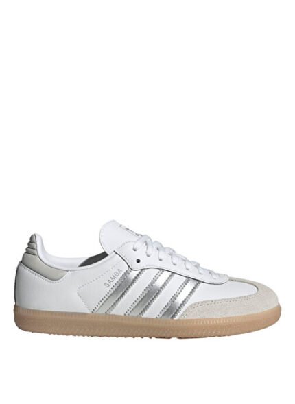 Adidas Beyaz Kız Çocuk Yürüyüş Ayakkabısı KH8366 SAMBA OG J