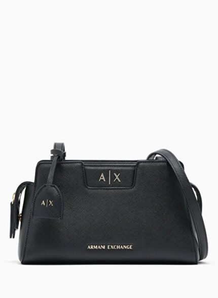 Armani Exchange Siyah Kadın Omuz Çantası