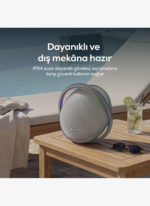 Xenon Smart Aura Bluetooth Hoparlör | 80W RMS, 12000 mAh, Işıklı, TWS, IPX4 GRİ - Görsel 4