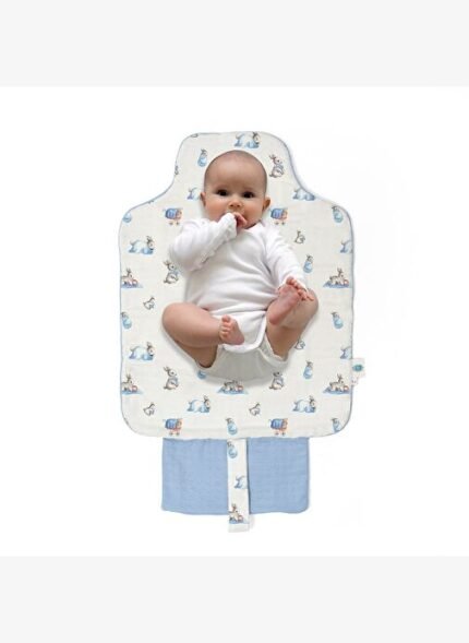 Deux Lapins Bebe Lapin - Müslin Bebek Pratik Alt Açma Matı