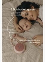 Budizzz Beyaz Gürültü Cihazı | Pışpışlı Ninnili | Radyasyon İçermeyen Bebek Uyku Arkadaşı - Görsel 2