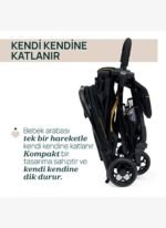 Chicco GLEE BEBEK ARABASI UNEVEN BLACK - Görsel 3
